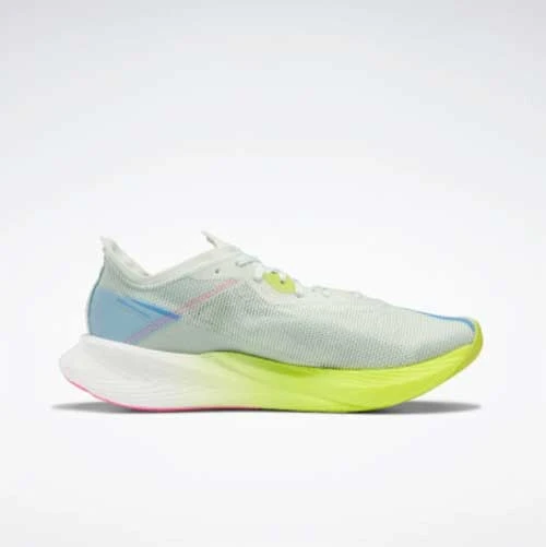 Reebok Men's Floatride Energy X Running Shoe - Opal Glow / Acid Yellow / Essential Blue- Regular (D) - Image 2