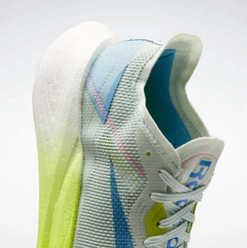 Reebok Men's Floatride Energy X Running Shoe - Opal Glow / Acid Yellow / Essential Blue- Regular (D) - Image 7