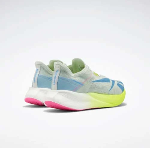 Reebok Men's Floatride Energy X Running Shoe - Opal Glow / Acid Yellow / Essential Blue- Regular (D) - Image 4
