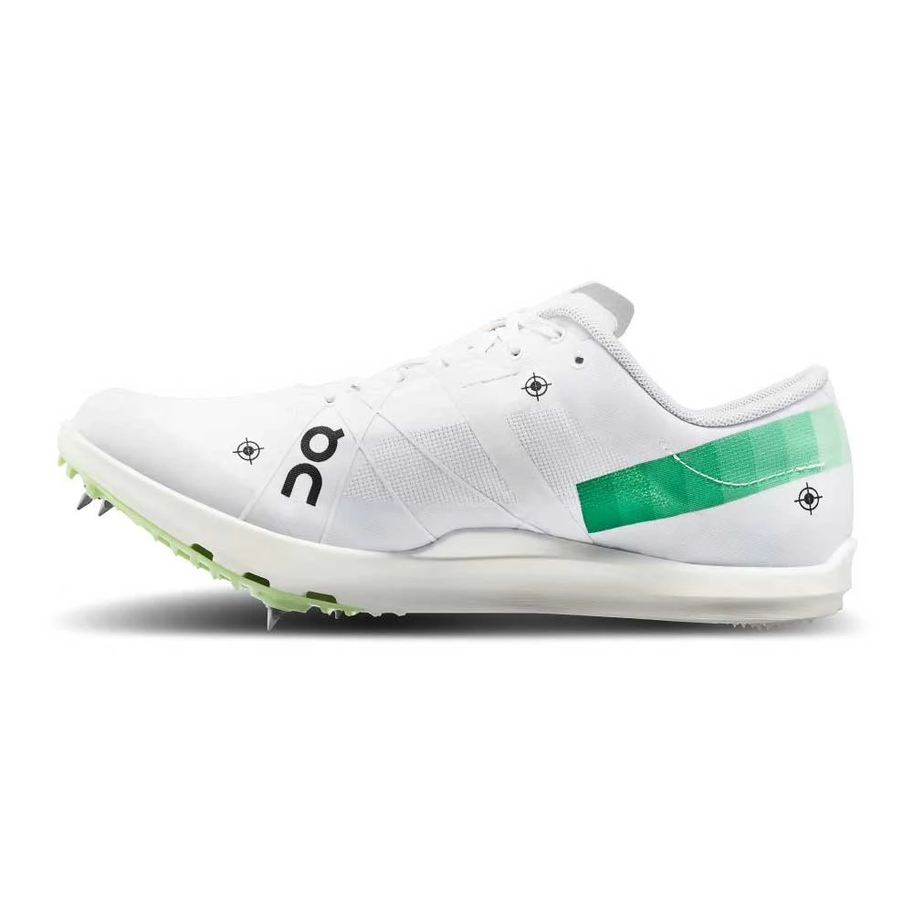 On Running Men's Cloudspike 1500m Track Spike - Undyed White/Mint- Regular (D) - Image 3