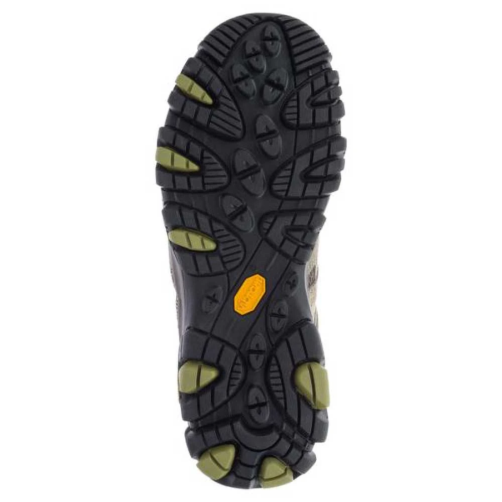 Merrell Men's Moab 3 Hiking Shoe- Walnut/Moss- Wide (2E) - Image 5