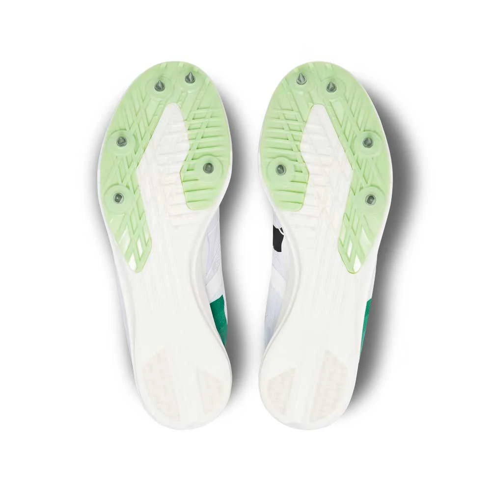 On Running Men's Cloudspike 1500m Track Spike - Undyed White/Mint- Regular (D) - Image 5