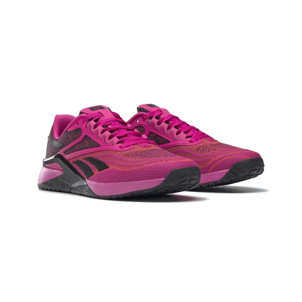 Reebok Women's Nano 2 Training Shoe - Proud Pink/Black/Orange- Regular (B) - Image 2