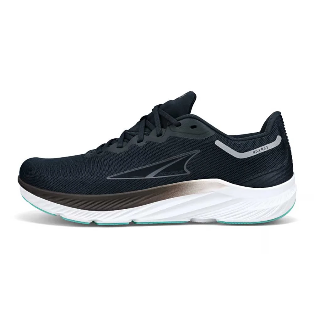 Altra Men's Rivera 3 Running Shoe - Black - Regular (D) - Image 2