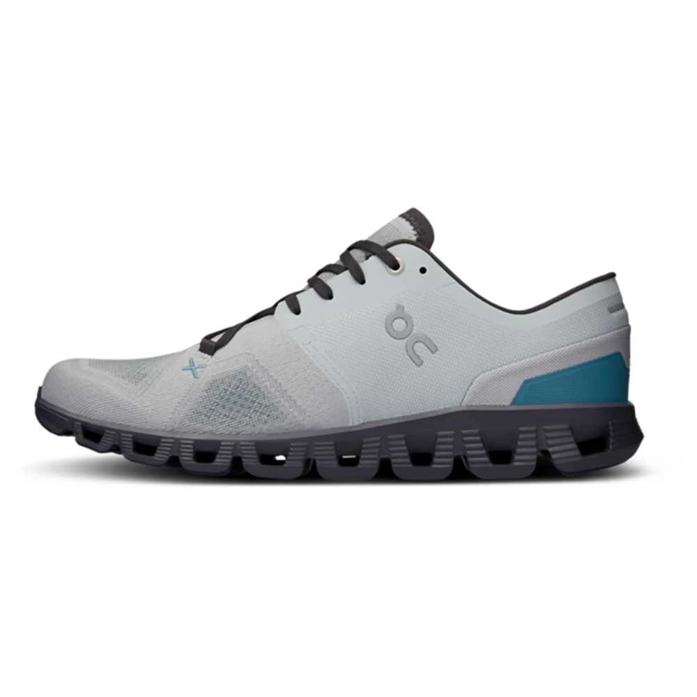 On Running Men's Cloud X 3 Running Shoe - Glacier/Iron - Regular (D) - Image 3