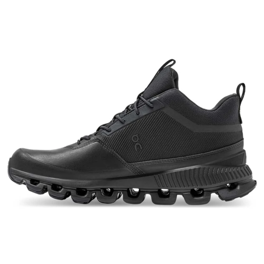 On Running Women's Cloud Hi Waterproof Running Shoe - All Black - Regular (B) - Image 5