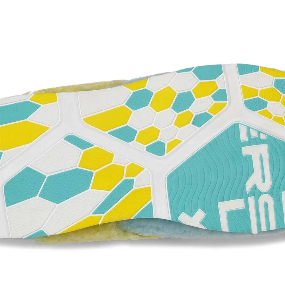 Women's KO-Z EZ Clog WO-WO Shoe - Yellow/Blue- Regular (B) - Image 7