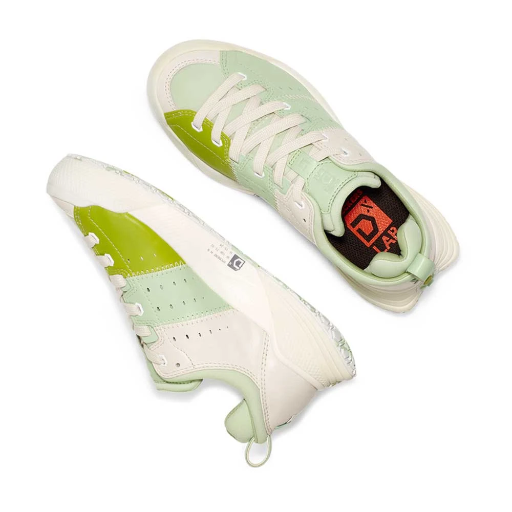 Women's X-SCAPE NBK Low Sneaker - Blanc/Mint - Regular (B) - Image 5