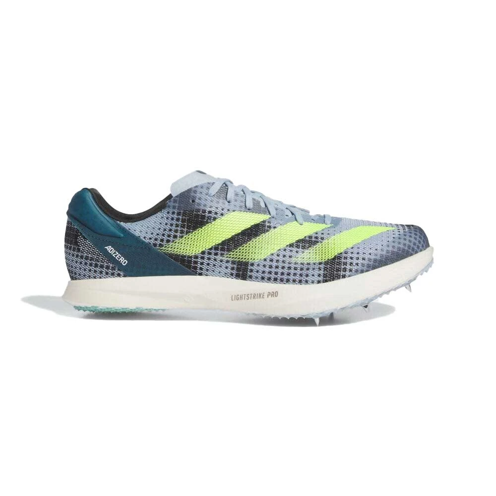 ADIDAS Unisex Adizero Avanti TYO Track Spike- Wonder Blue/Wonder Blue/Lucid Lemon - Regular (D)